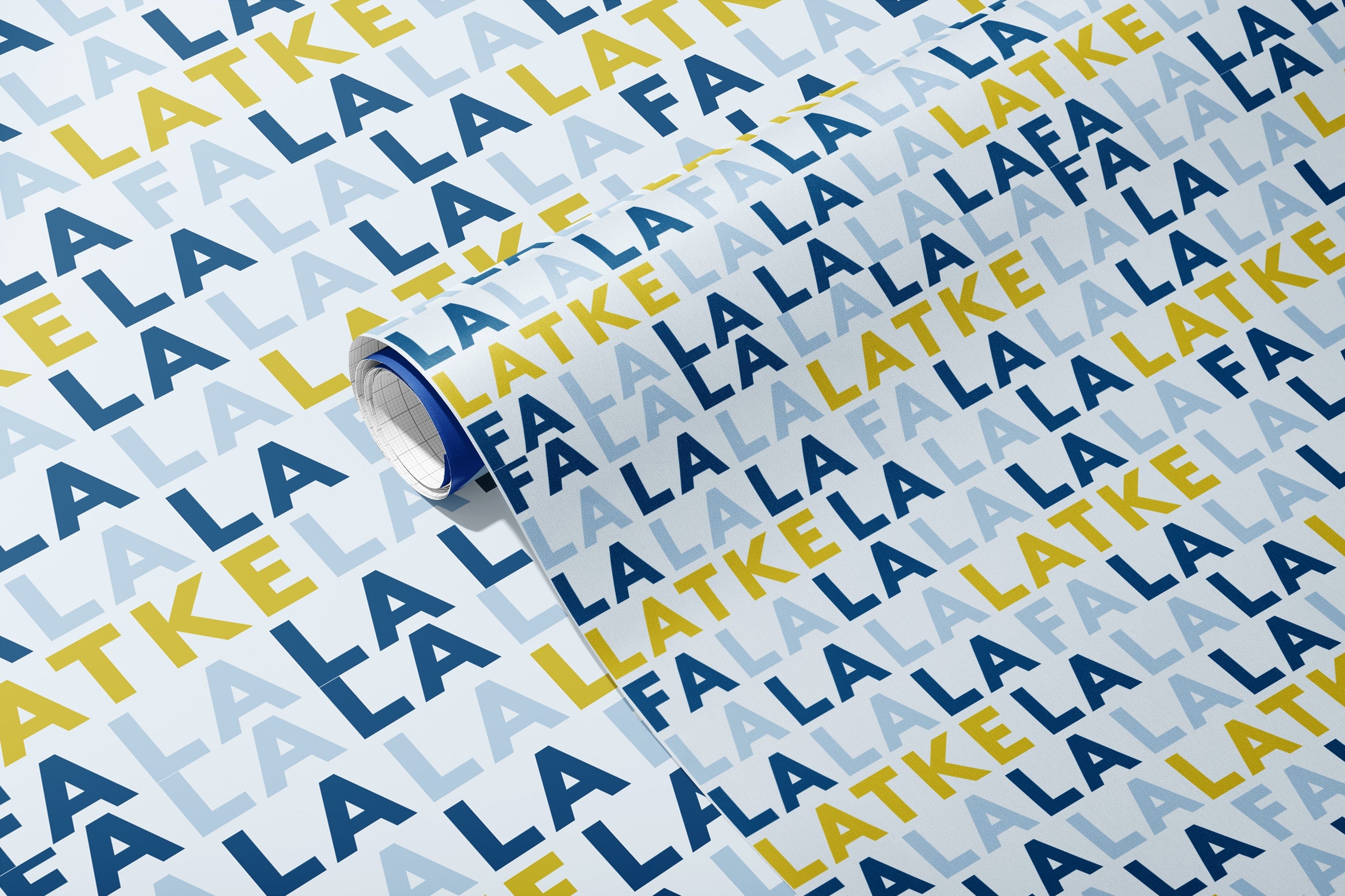 Fa La La La Latke Gift Wrap Sheets